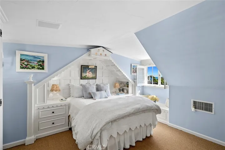 Primary bedroom with ocean view