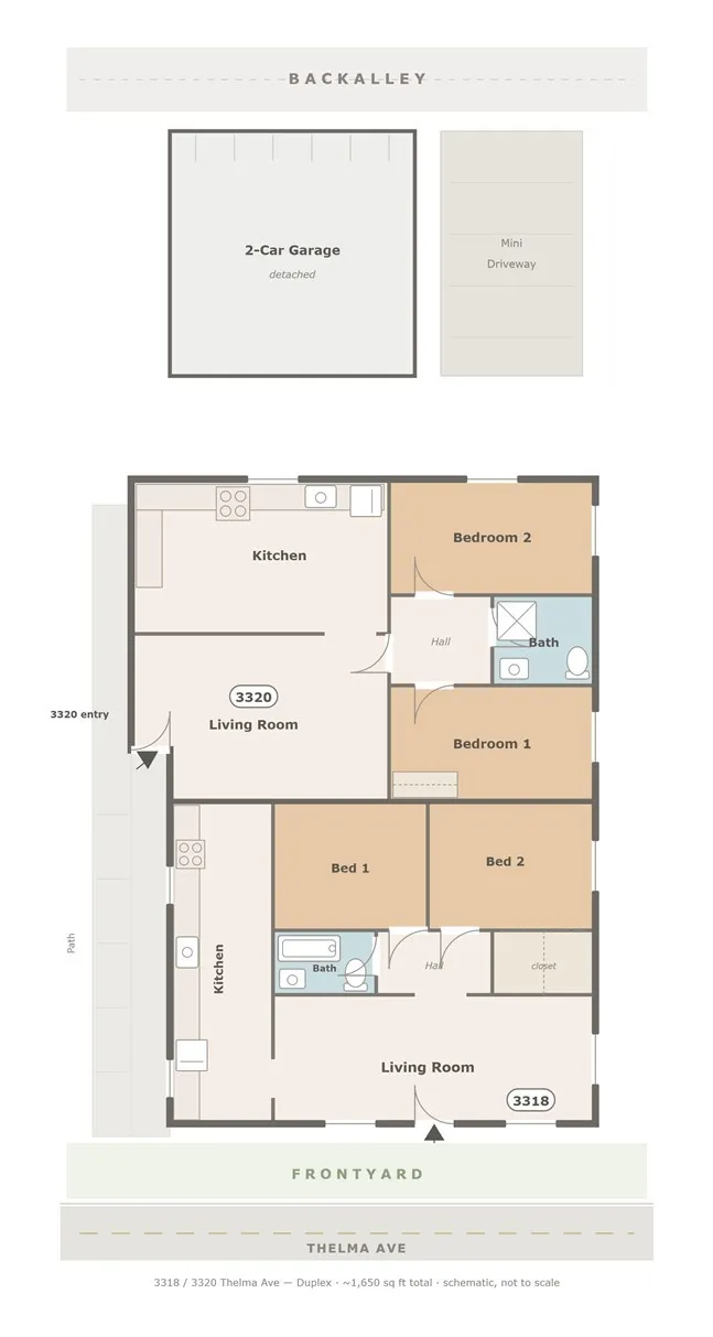 approximate floorplan