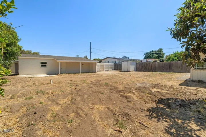 Backyard / Lot