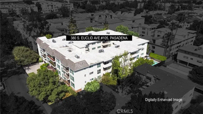 Digitally enhanced image - Aerial View