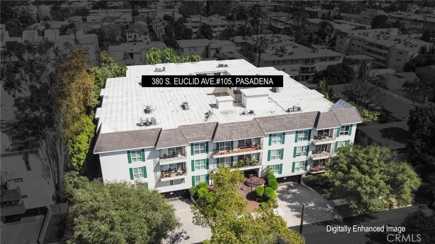 Digitally enhanced image - Aerial View