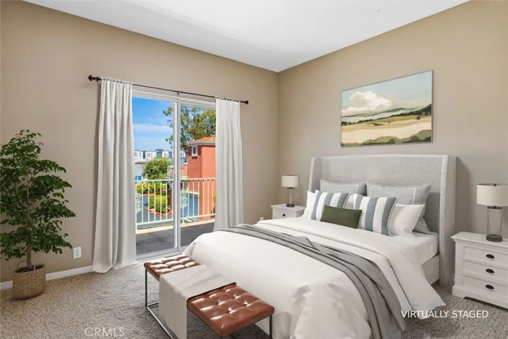 Primary Bedroom Virtually Staged
