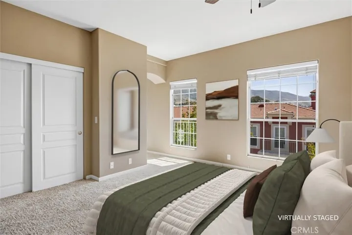 Primary Bedroom Virtually Staged