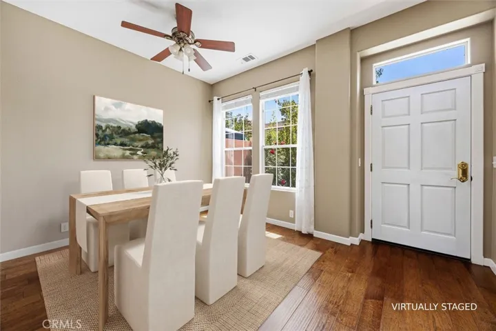 Dining/Entry Staged