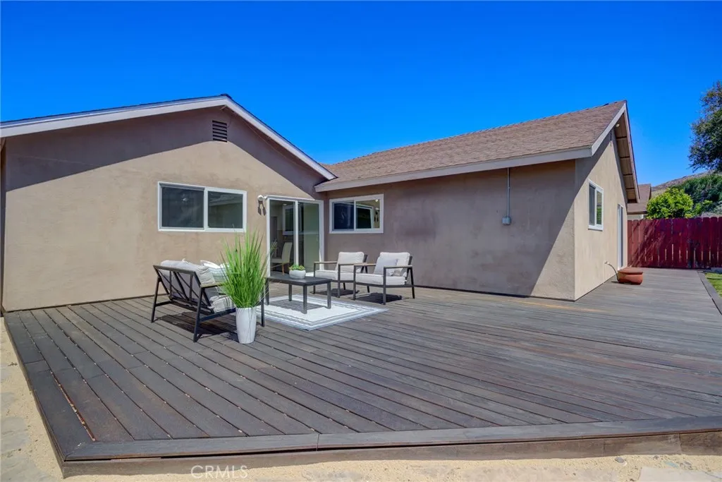 Back deck