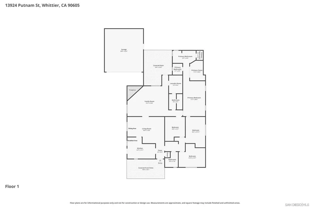 1st Floor Plan