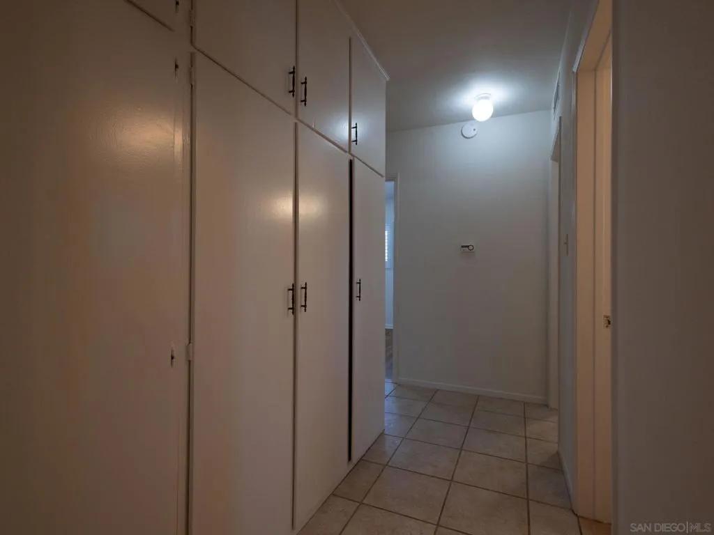 Hallway closets and storage
