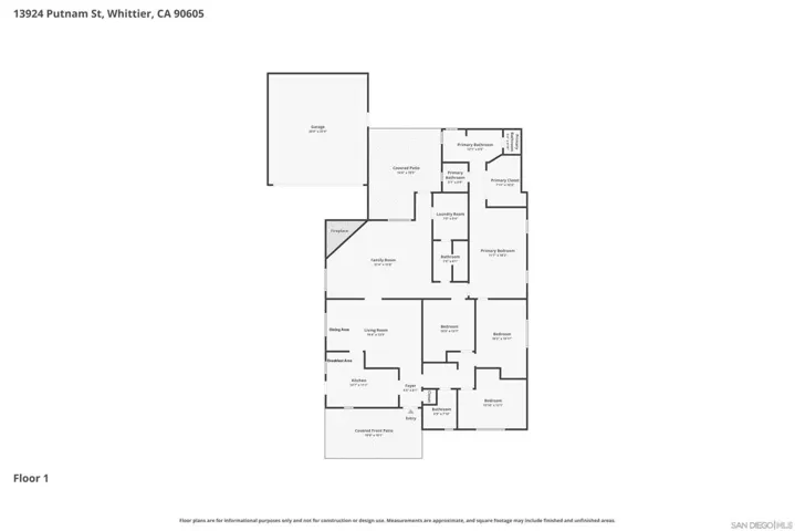 1st Floor Plan