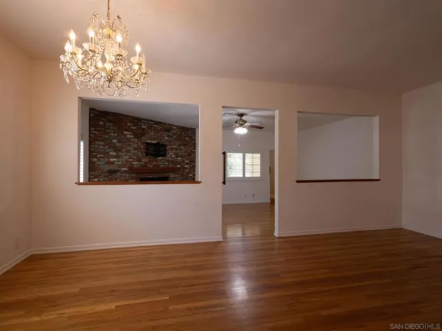 Looking towards the Family Room