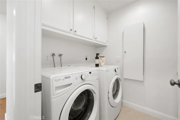 Washer and Dryer Included.