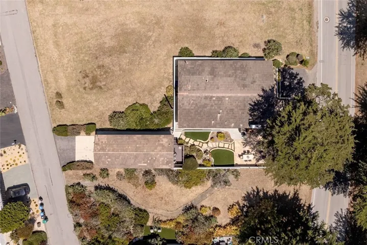 Aerial of lot configuration