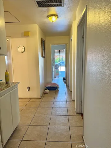 Hallway to garage
