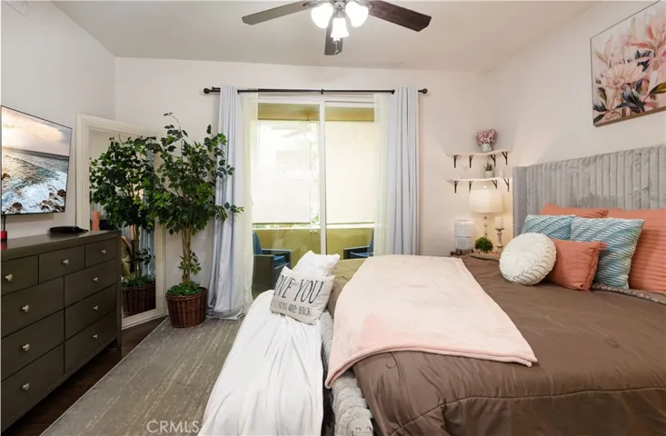 Private patio off the Primary bedroom