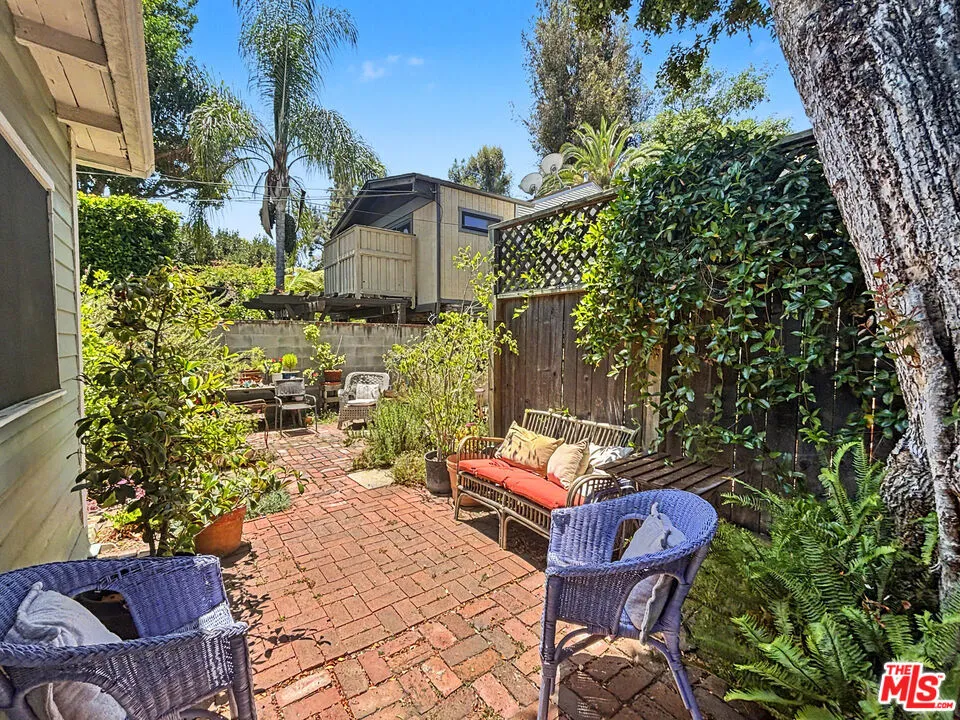 back patio area