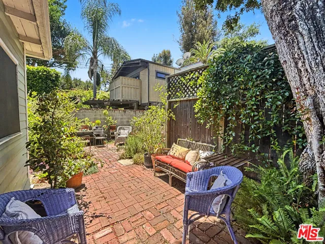 back patio area
