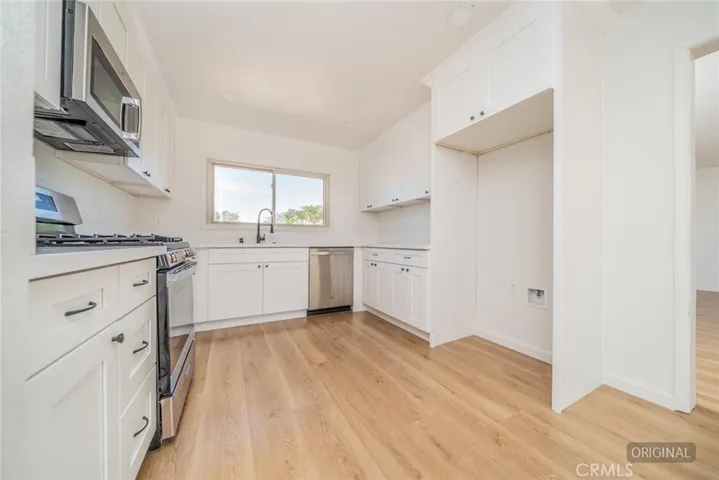 Remodeled Kitchen with new stainless appliances
