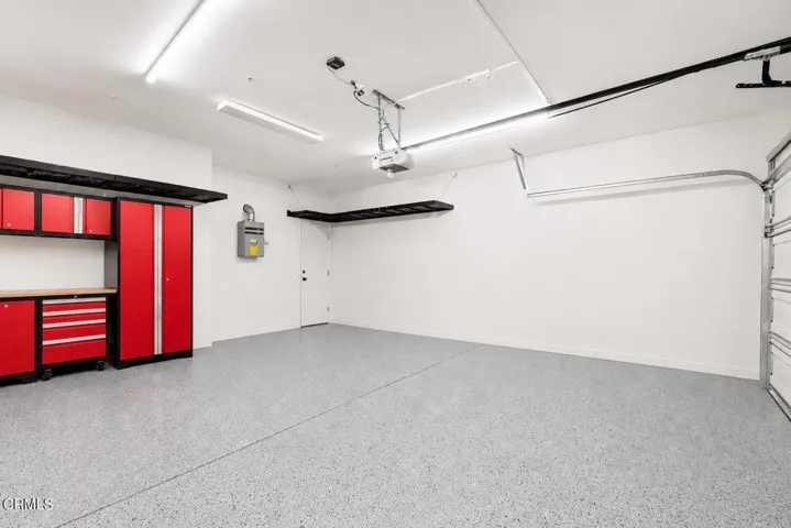 2 Car Garage with Built-Ins