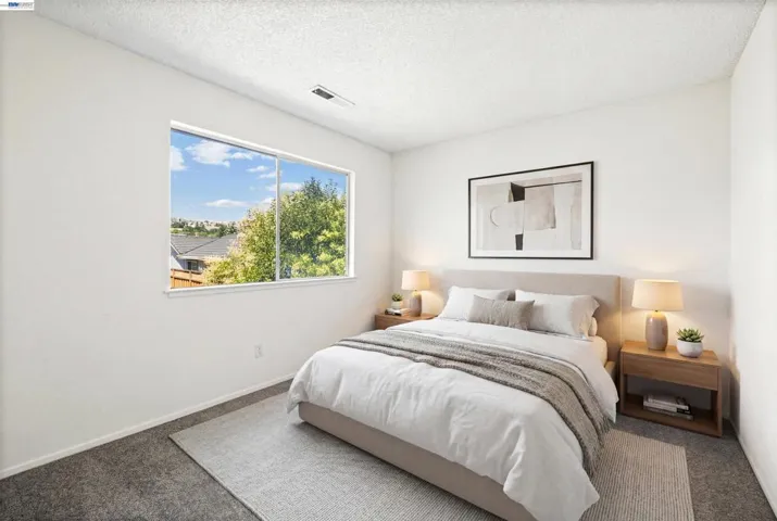 AI enhanced image, room is vacant