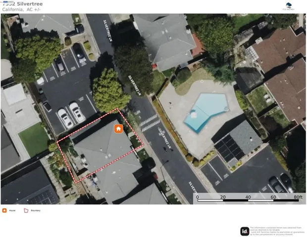 Not Lot Line-Approximate area of condo