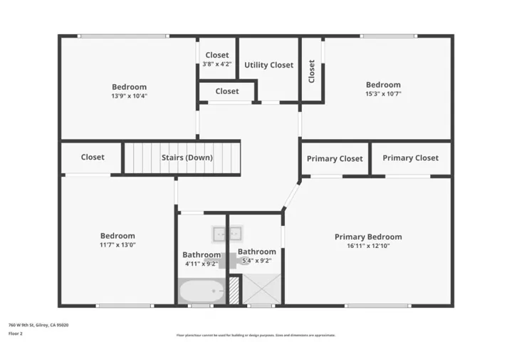 760 W 9th Street, Gilroy, California 95020