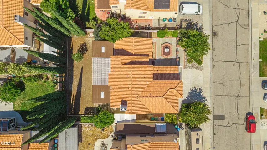 Ariel Roof view