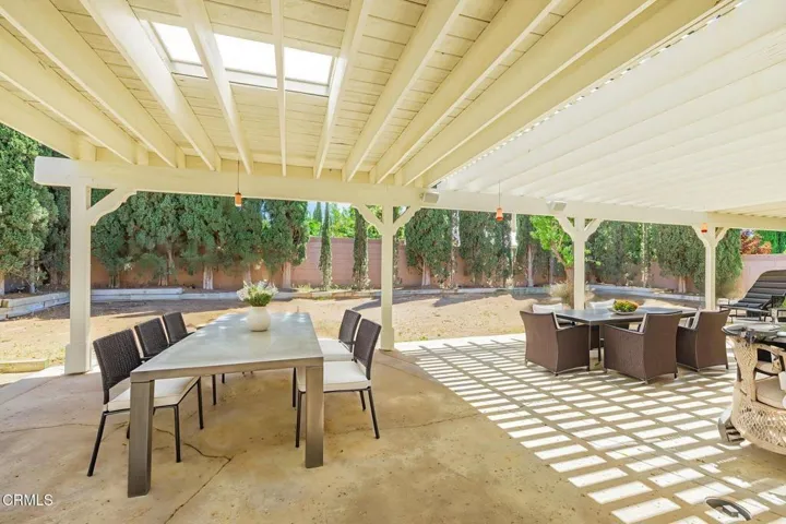 Staged Patio