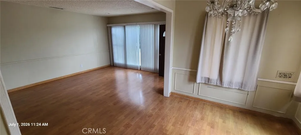 Living room and dinning room