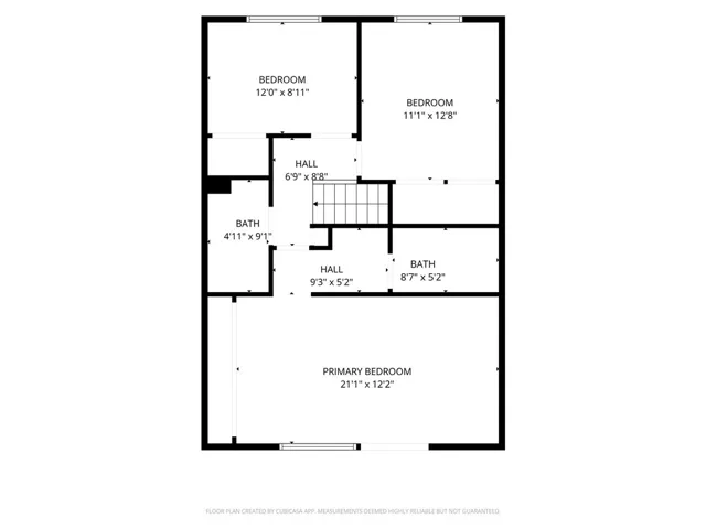 2nd level floor plan