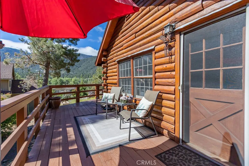 Front deck and front door