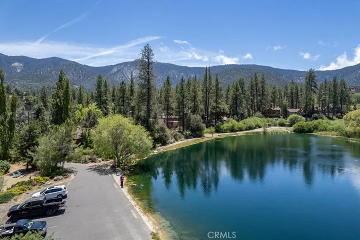 Fern's Lake including the parking area.