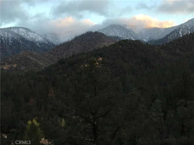 Snow topped mountains