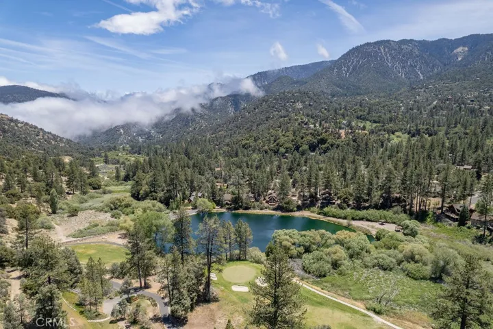 Golf course and lake