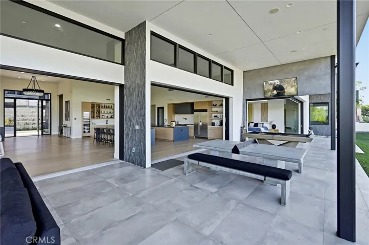 Magnificent Loggia -Image on TV is digitally enhanced