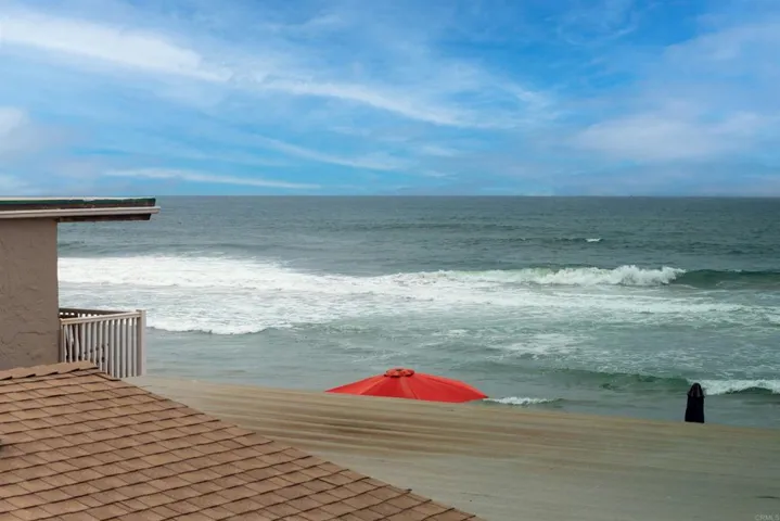 Ocean view from bedroom