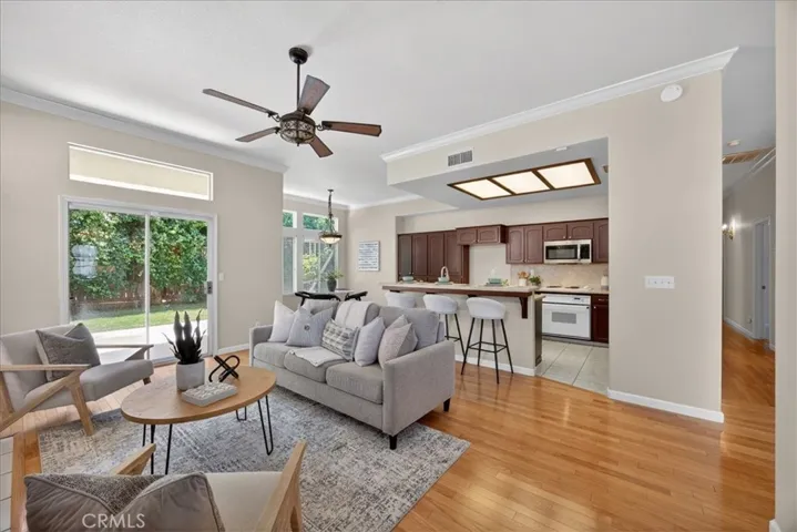 Living Room and Kitchen