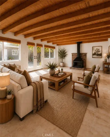 virtually enhanced Family Room