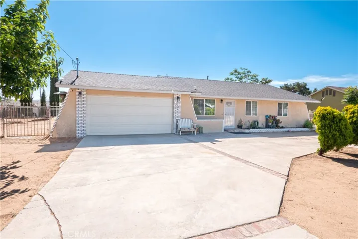 Front house with lots of parking space