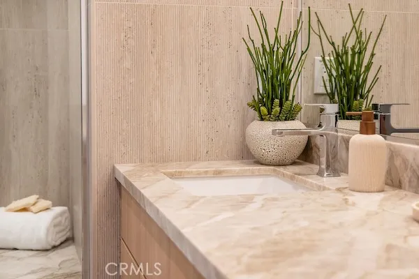 Plan 5 Model Home Primary Bathroom