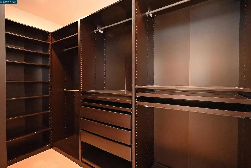 Custom primary closet