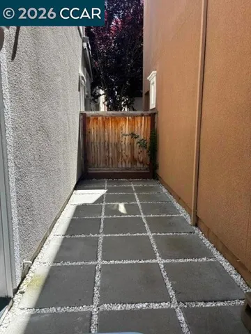 dog run or garden