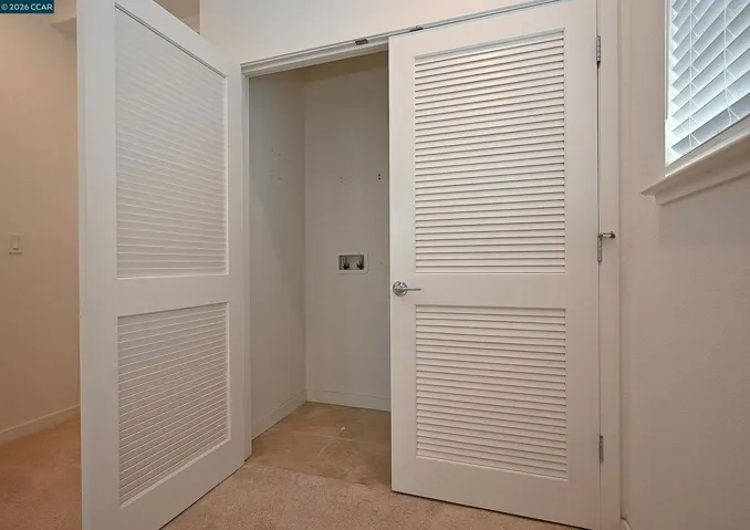 washer & dryer closet