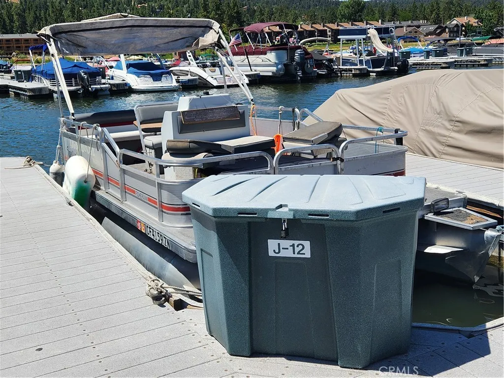 Private Locked Dock Box for all your Boating Toys