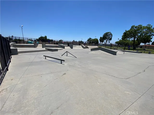 Skateboard Park at Peak Park.