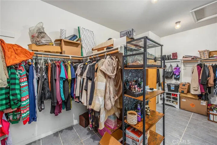 Huge Primary Walk In Closet