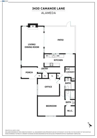 3430 Camanoe Ln, Alameda, California 94502