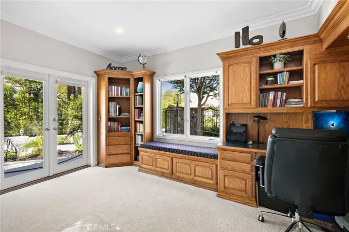 lower level office or bedroom
