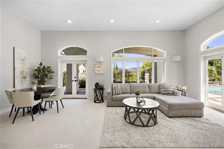 lower level family room