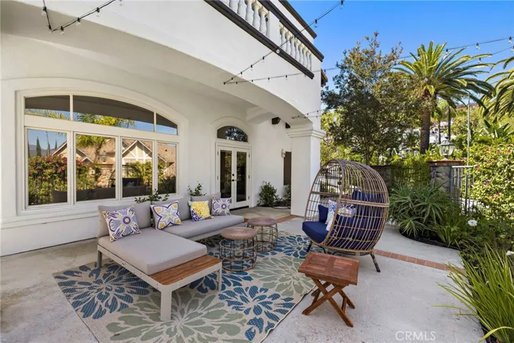 outdoor space off lower level