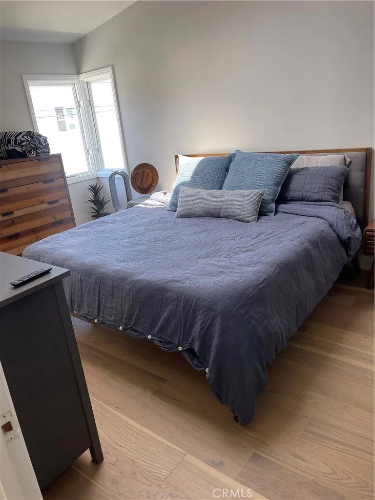 Bedroom during move in