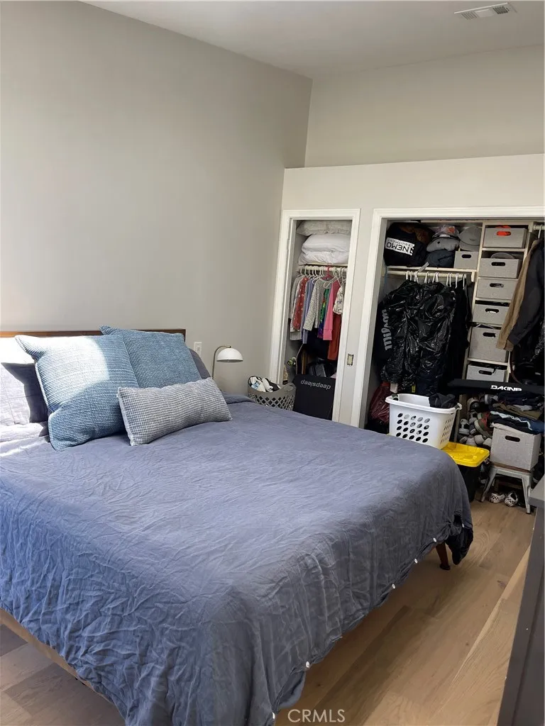 Bedroom during move in
